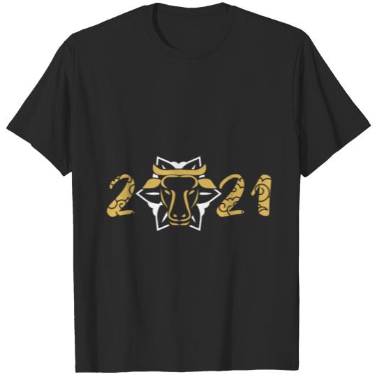 Discover Happy Chinese New Year 2021 Year of the Ox Lunar T-shirt
