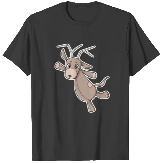 Stuffed Animal Reindeer T-shirt
