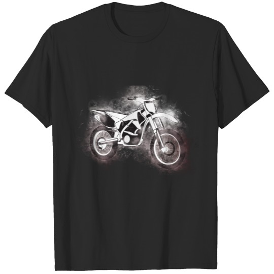 Discover motorcycle smoky T-shirt