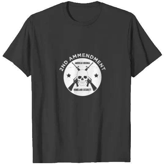 2nd Amendment: Americas Original Homeland Security T-shirt