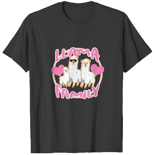 Llama Family T-shirt