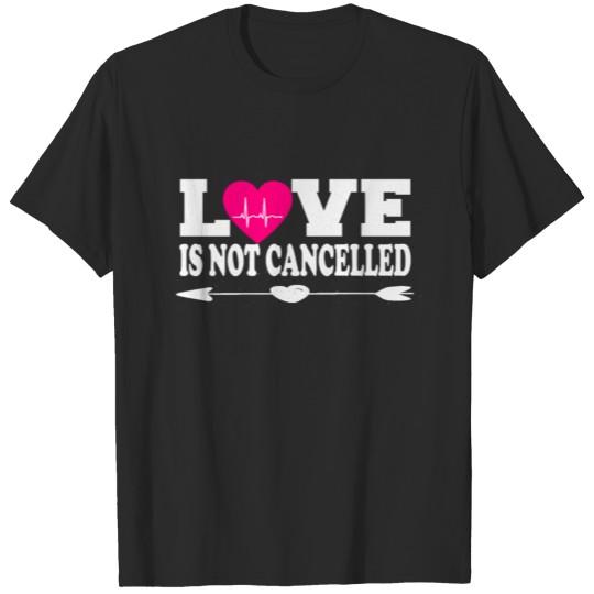 Love Is Not Cancelled Funny Gift for Couples T-shirt