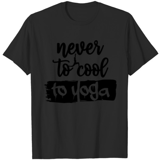 Discover Cool Yoga T-shirt