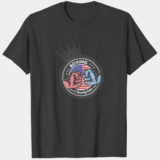 Discover BOXING CHAMPION AMERICA KING CHAMPION T-shirt