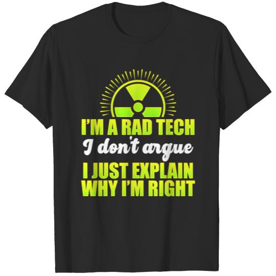 Discover Radiologic Technologist Rad Tech T-shirt