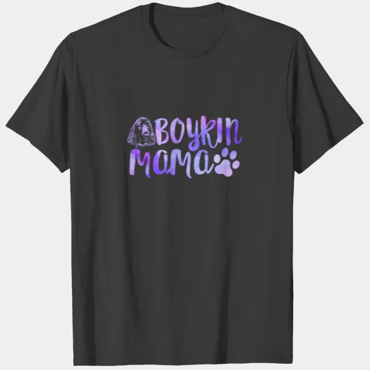 Boykin Mama Shirt Boykin Spaniel Dog Mom Hunting T-shirt