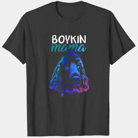 Boykin Mama Shirt Boykin Spaniel Dog Mom Hunting T-shirt