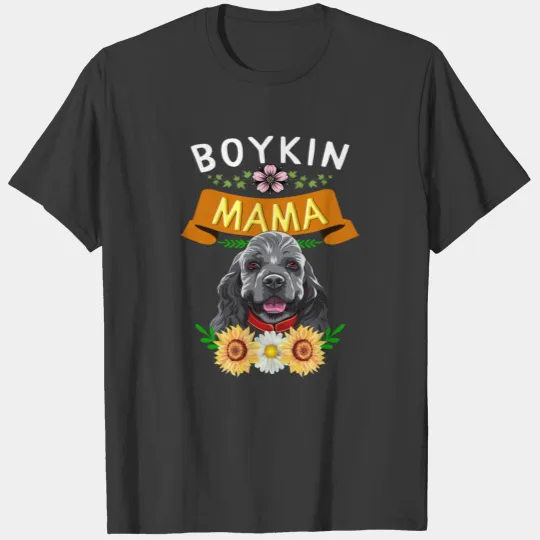 Boykin Mama Shirt Boykin Spaniel Dog Mom Hunting T-shirt