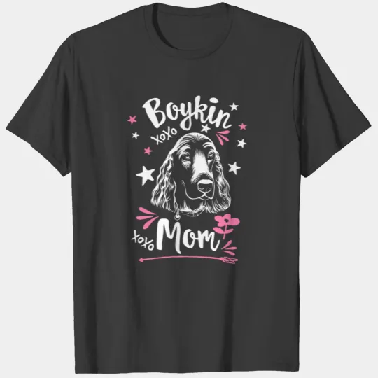 Boykin Mom Shirt Boykin Spaniel Dog Mom Hunting T-shirt