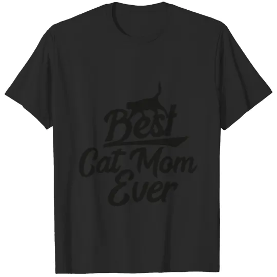 Discover Best cat mom ever T-shirt