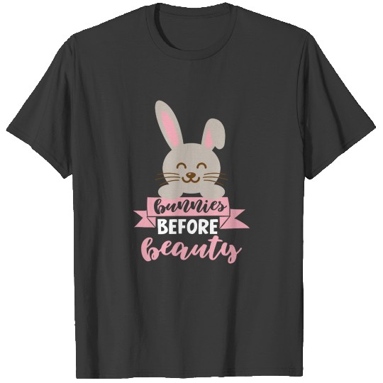 Discover Bunnies before beauty vegan gift plants T-shirt