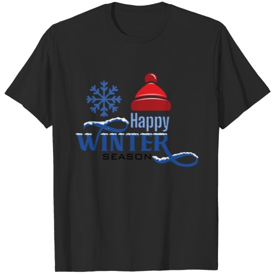 Discover Happy Winter season T-shirt