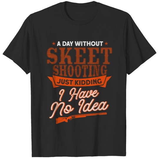 Discover Hunter Trap Skeet Shooting Gift T-shirt