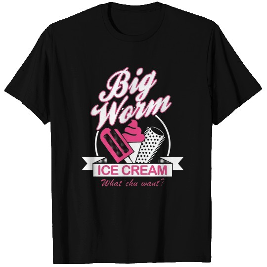 Big Worm Ice Cream T-shirt