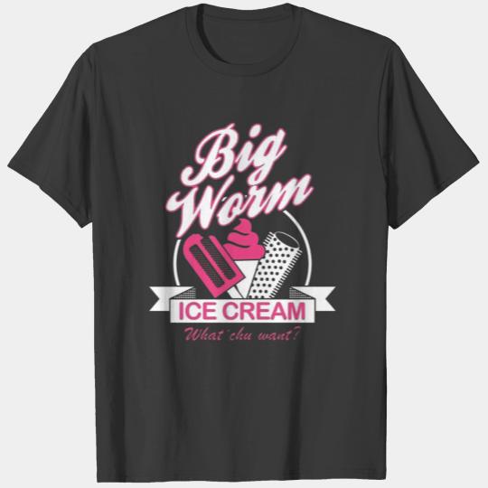 Big Worm Ice Cream T-shirt