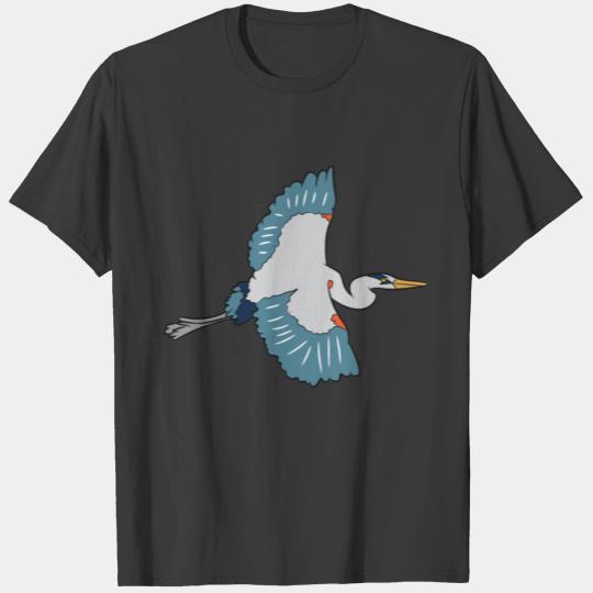 Great Blue Heron Bird Love Heron Birds T-shirt