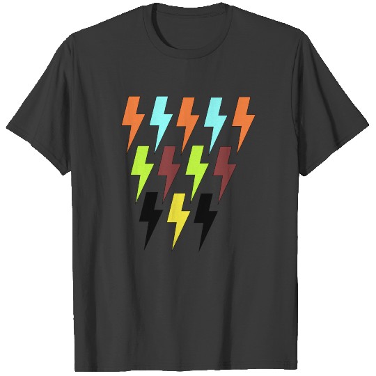 multi color lighing T-shirt