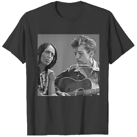Joan Baez and Bob Dylan T-shirt