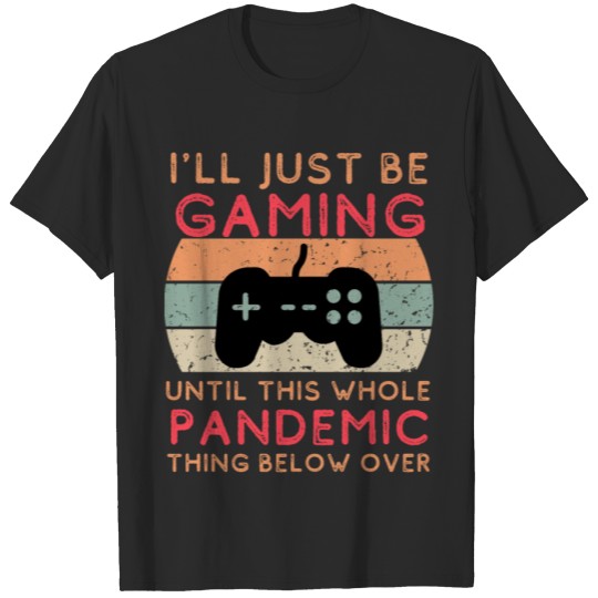 Discover Funny Pandemic Gaming T-shirt, Vintage Video Game T-shirt