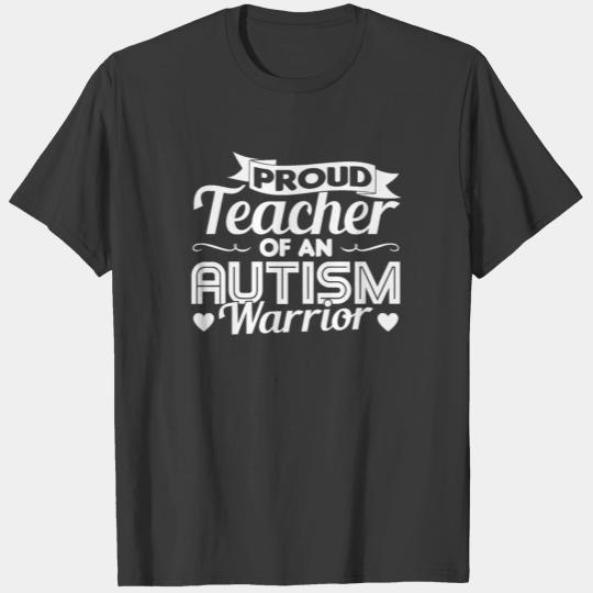 Autism Awareness Family Autism Teacher Gift T-shirt