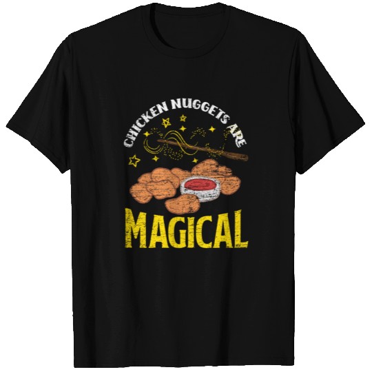 Chicken Nuggets Magic Magician T-shirt