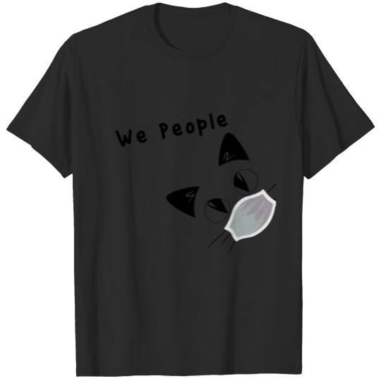 Ew People ,Black Cat Ew People ,T-shirt Funny Cute T-shirt