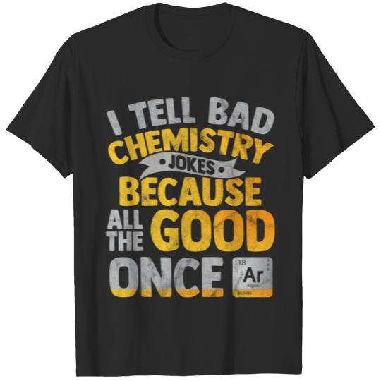 Discover Chemistry Alchemy Biochemistry Formula Molecule T-shirt