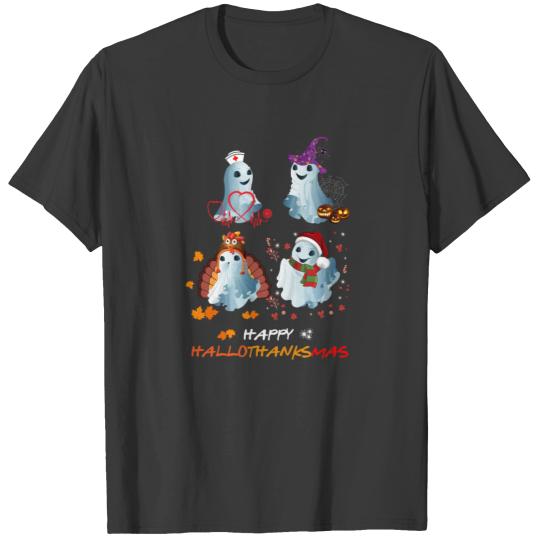 HalloThanksMas Boo Classic Unisex Shirts T-shirt