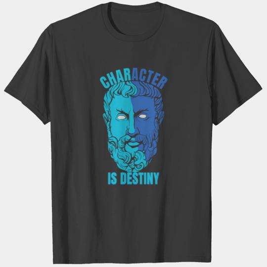 HERACLITUS CHARACTER QUOTE T-shirt
