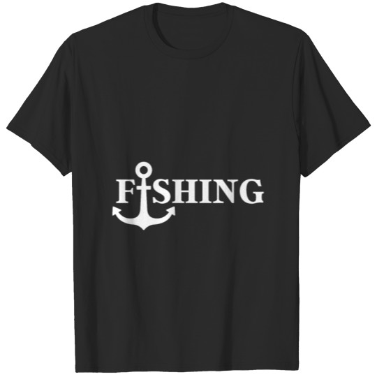 Discover Fishing Fisher Angler Cool Tyography Angler Fly T-shirt