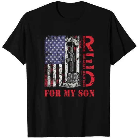 Red Friday For My Son My Hero Support Our Troops U T-shirt