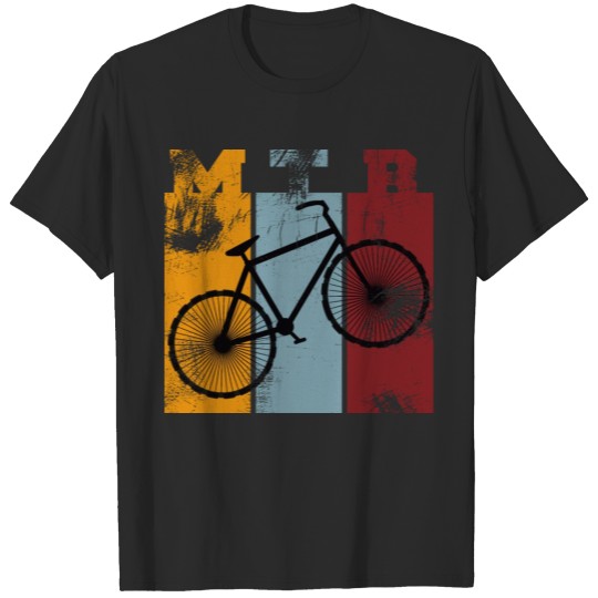 Discover MTB (mountain bike) Vintage stylish black T-shirt