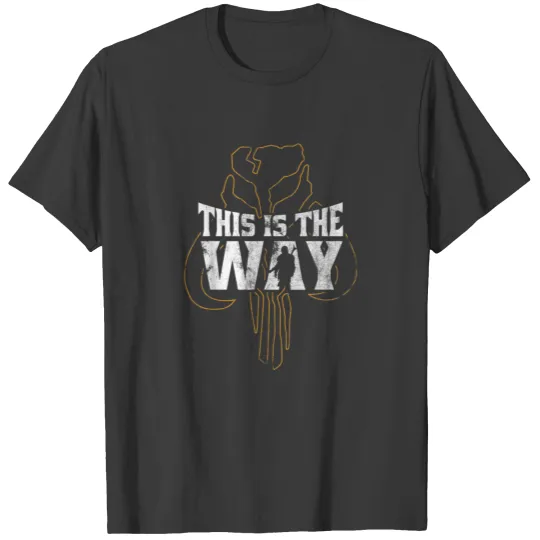 The Mandalorian This Is The Way Mythosaur Overlay T-shirt