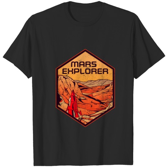 Occupy Mars 2020 Planet Martian Mars Explorer T-shirt