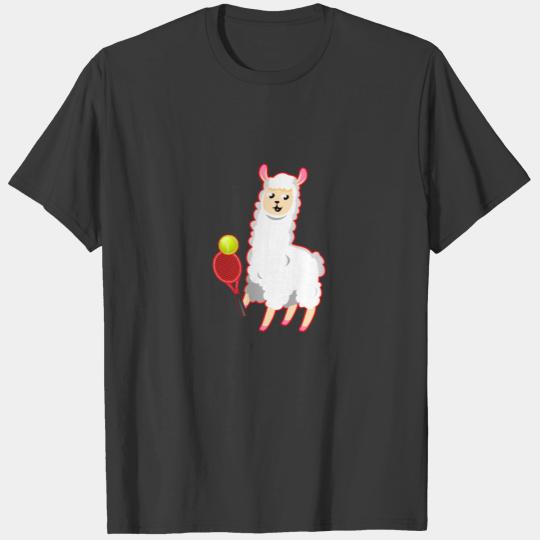 Tennis Llama T-shirt