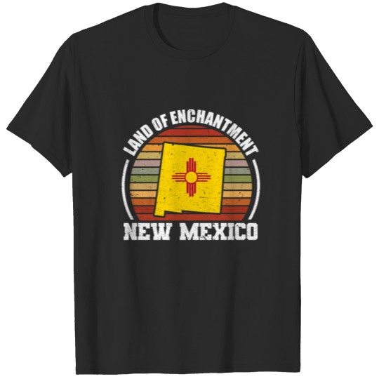 Discover Land of enchantment - slogan of NM T-shirt