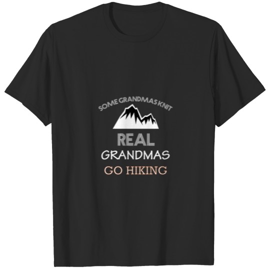 Discover Cute Hiking Gift, Grandma T-shirt