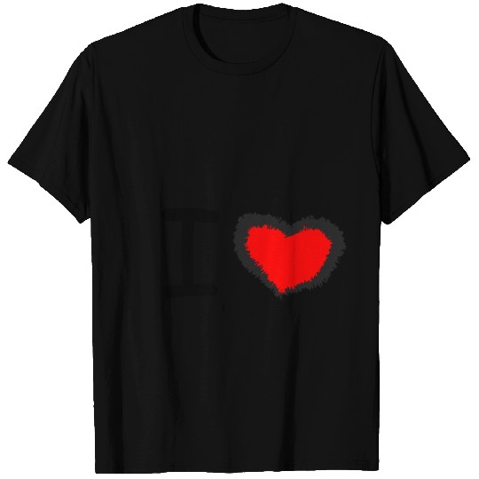 I Love custom text T-shirt
