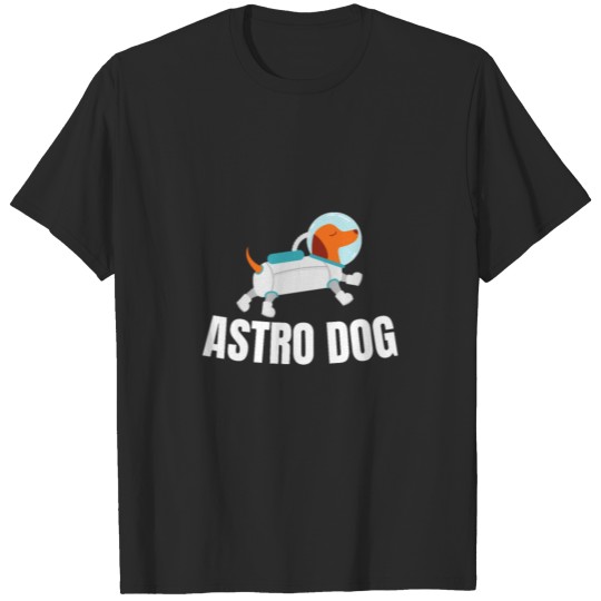 Discover Dachshund Astronaut Dog Cool Gift T-shirt