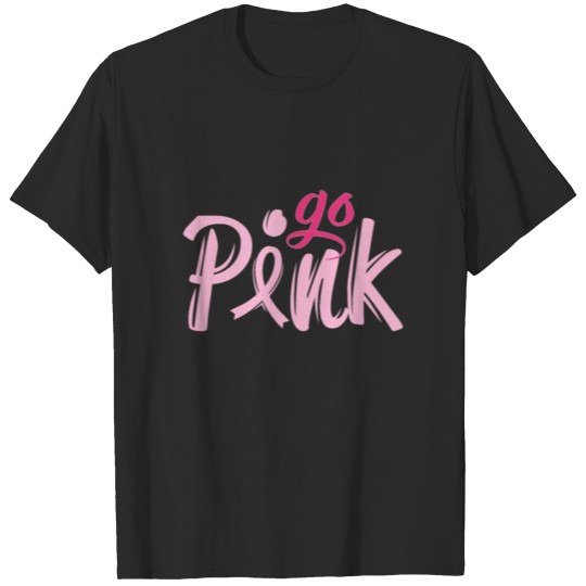 Pink Ribbon Breast Cancer Fighters Survivors T-shirt
