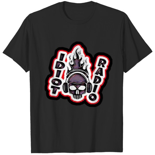 Discover Flamin Skull Color T-shirt