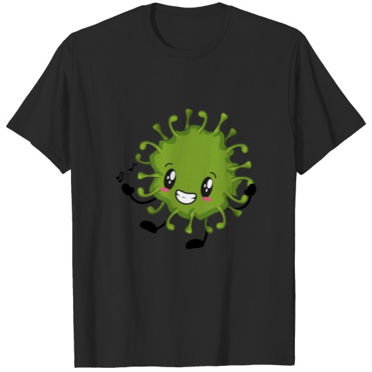 Discover Cute Virus Bacteria T-shirt