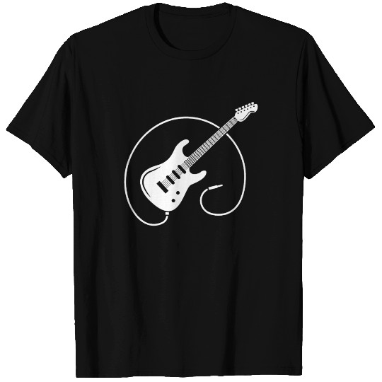 guitar player guitar eguitar T-shirt