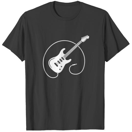 guitar player guitar eguitar T-shirt