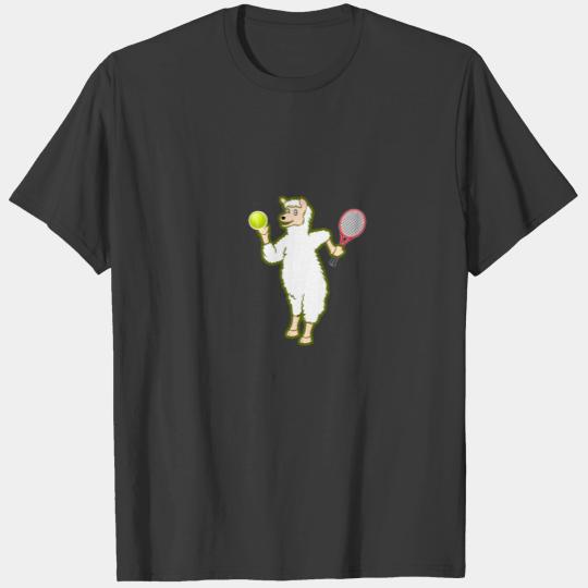 Tennis Llama T-shirt