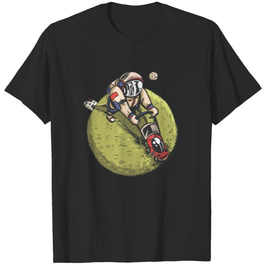 Discover Astronaut Moon Lawn House Moon Landing Gift T-shirt