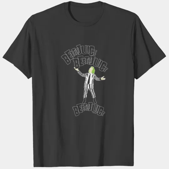 Beetlejuice Three Times Gift Tee T-shirt