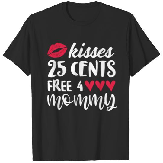 Discover 25 Cents Kisses Funny Valentines Day Gift T-shirt