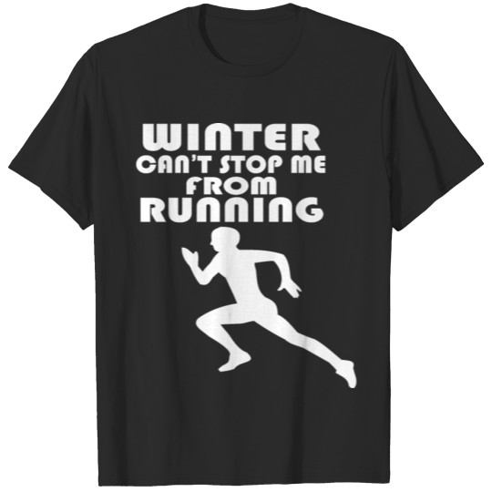 Discover Winter Jogging Joggers Runner T-shirt