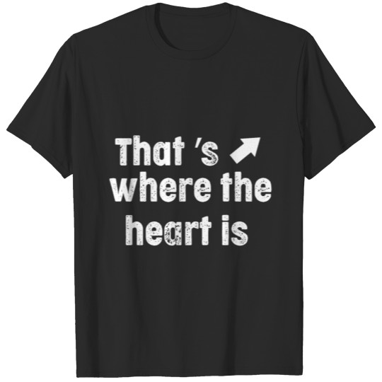 Discover heart reminder Funny design T-shirt